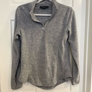 Almost Famous Gray Quarter-Zip Sweatshirt